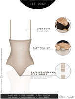 Diane & Geordi 2367B Body Cinturilla Hilo Con Latex 6 Pack - Pal Negocio