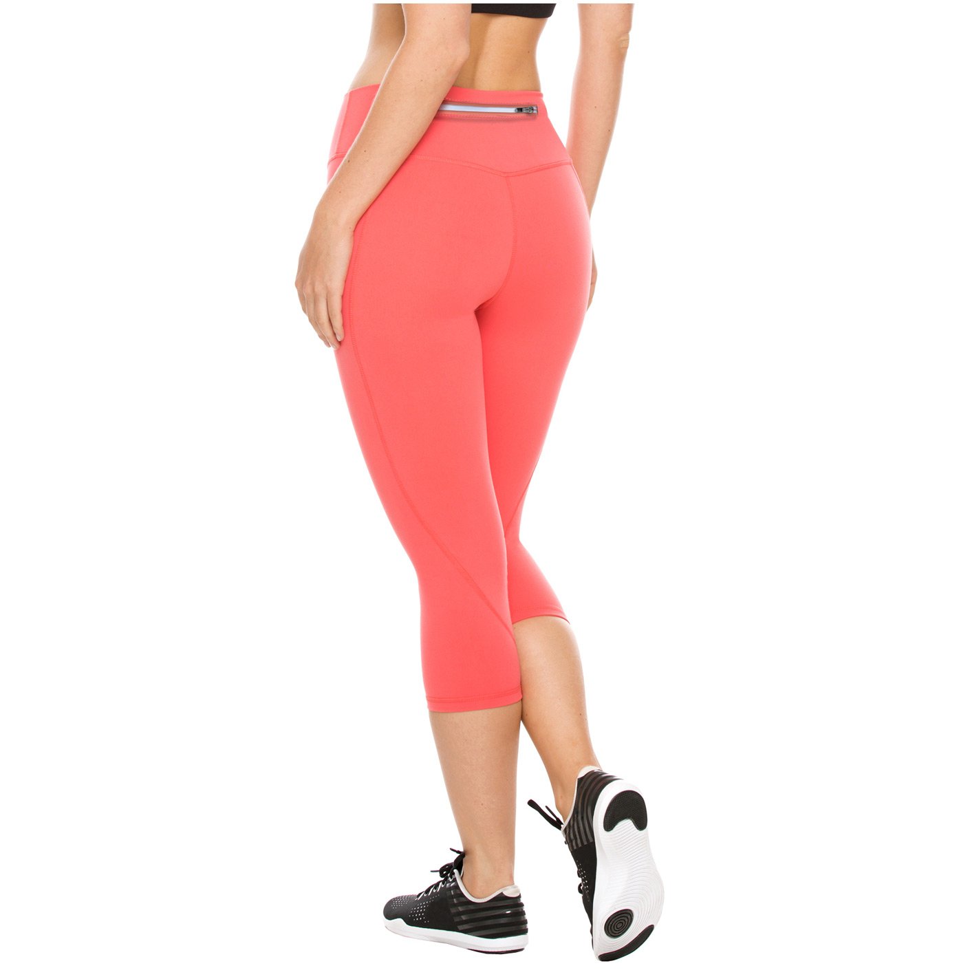 Flexmee 944210 Liberty Mid Rise Capri Leggings for Women | Supplex - Pal Negocio