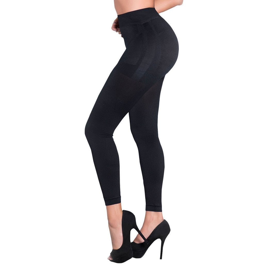 LT. Rose 21231 | High Waist Long Leg Butt-Lifting Shaping Leggings for Women | Daily Use - Pal Negocio