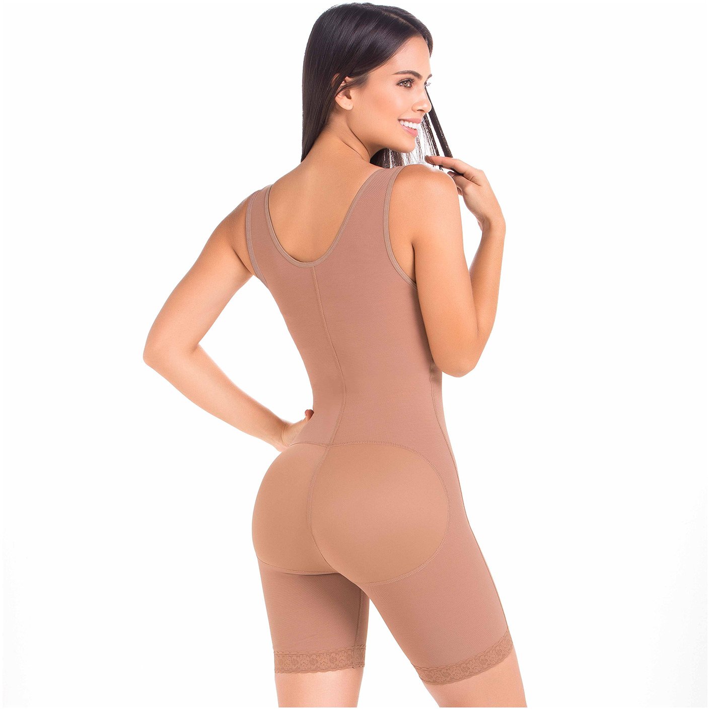 Fajas MariaE FQ100 | Post Surgery Body Shaper for Women | Open Bust & Front Closure - Pal Negocio