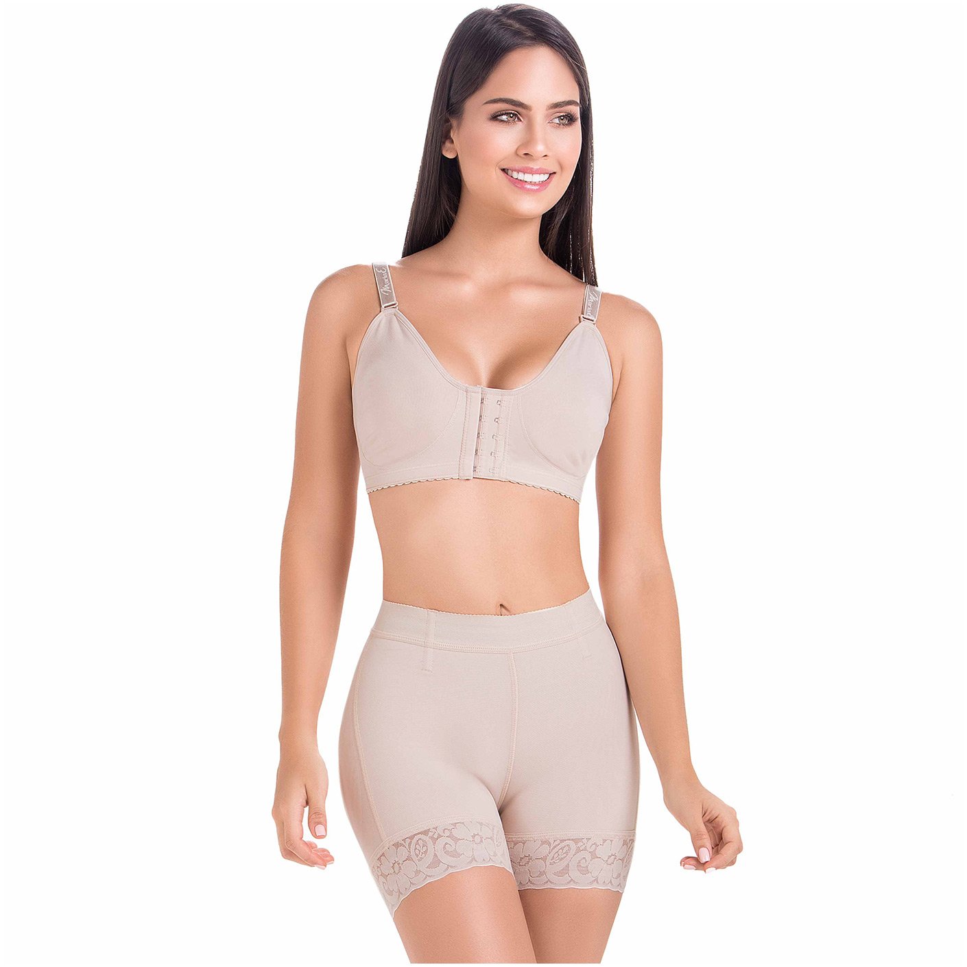 Fajas MariaE FU101 | High-Waisted Tummy Control Shorts for Women - Pal Negocio