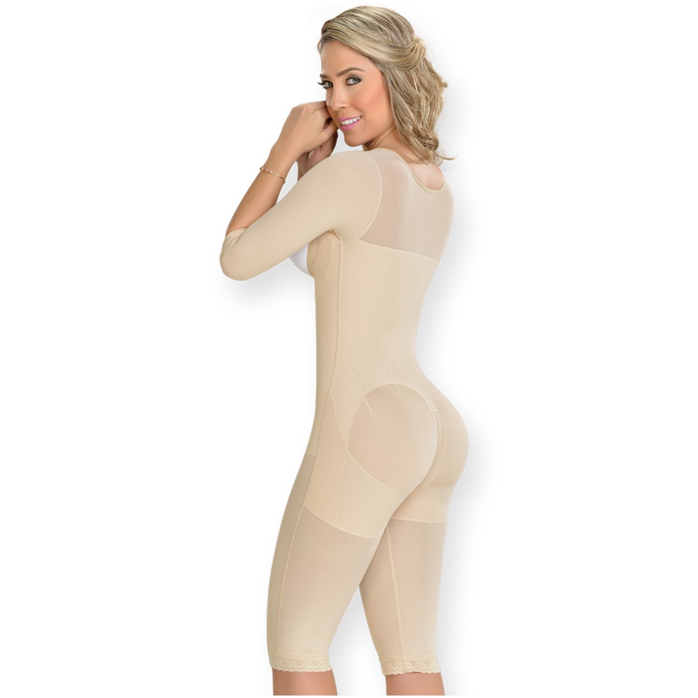 Fajas MYD 0074 Full Body Shapewear Bodysuit for Women / Powernet - Pal Negocio