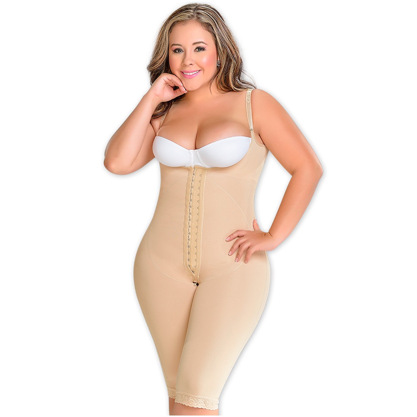 Fajas MYD 0078 Full Bodysuit Body Shaper for Women / Powernet - Pal Negocio