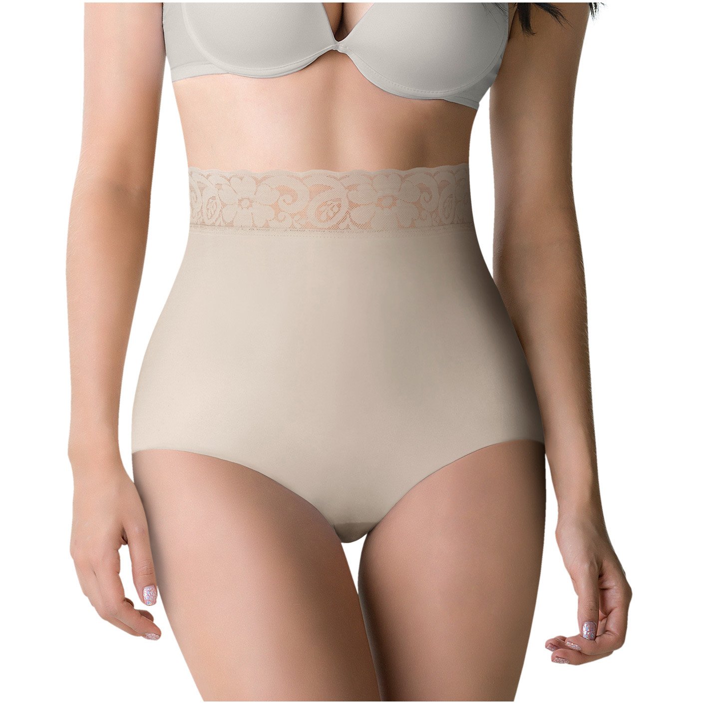 ROMANZA 2036 | Tummy Control High Waisted Panty | Butt Lifter Shapewear - Pal Negocio