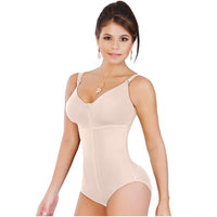 Fajas Salome 0420 | Hiphugger Body Shaper with Bra | Butt Lifter Tummy Control Shapewear for Women | Powernet - Pal Negocio