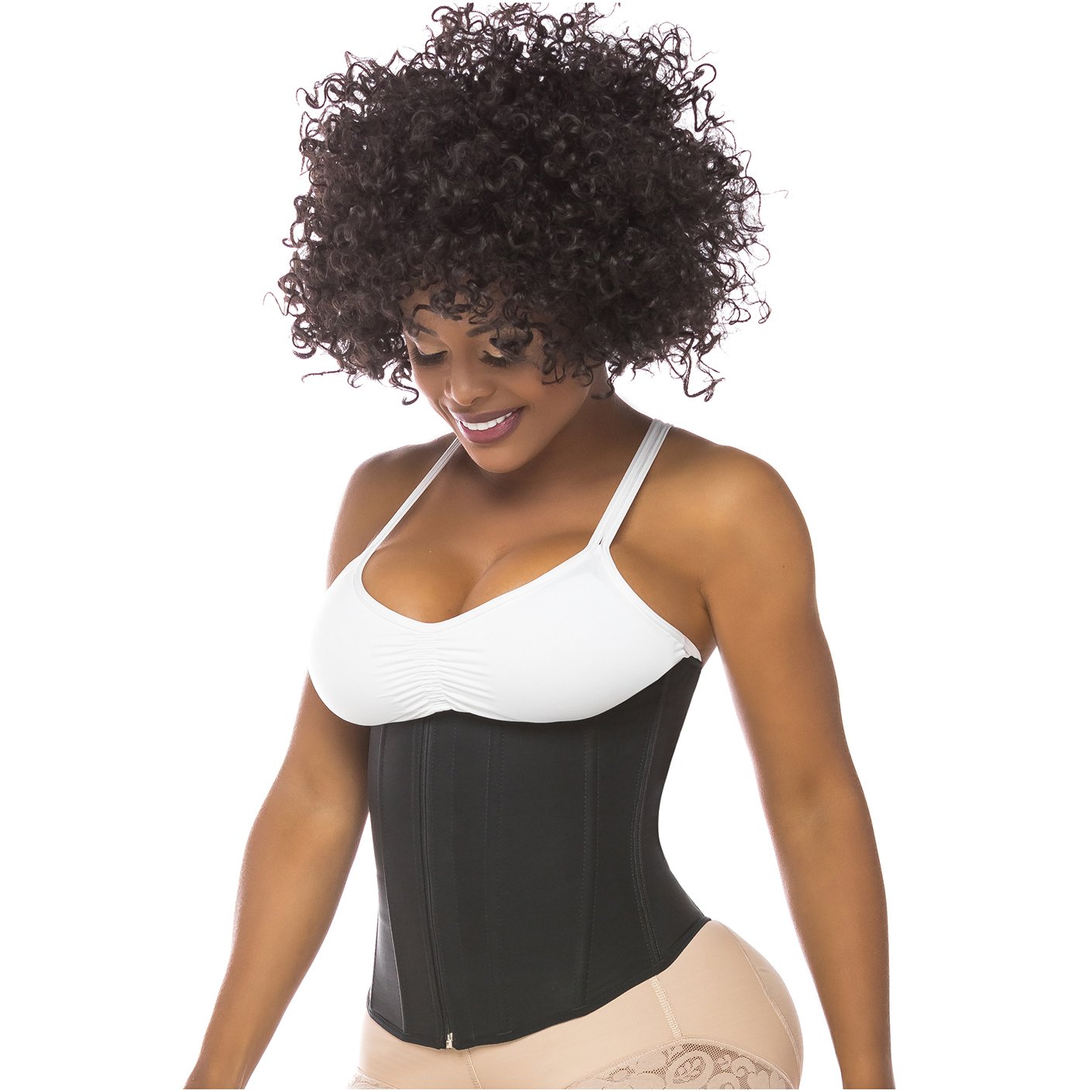 Fajas Salome 0315-1 | Waist Cincher Trainer for Women | Colombian Body Shaper for Daily Use | Powernet - Pal Negocio
