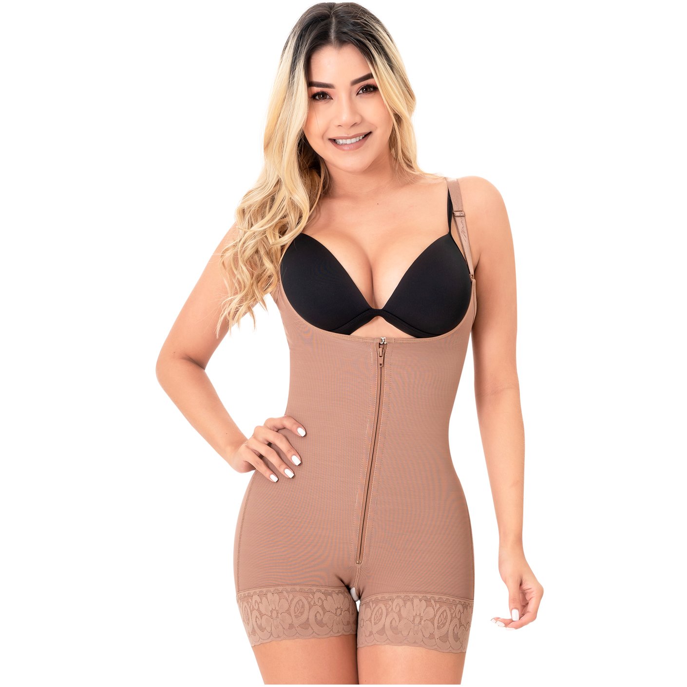 Fajas SONRYSE 096ZF | Colombian Shapewear Bodysuit - Pal Negocio