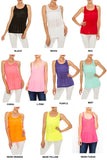 Color tank Tops
