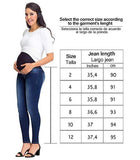 Lowla 219900 | Maternity Skinny Jeans with Baby Bump Elastic Band - Pal Negocio
