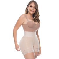 BUTT LIFTER TUMMY CONTROL HIGH WAISTED MID THIGH SHAPER SHORTS