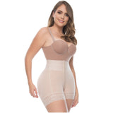 BUTT LIFTER TUMMY CONTROL HIGH WAISTED MID THIGH SHAPER SHORTS
