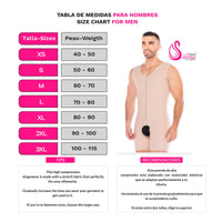 Fajas Salome 0124 | Full Body Shaper for Men | Daily use Compression Shapewear for Men | Powernet - Pal Negocio